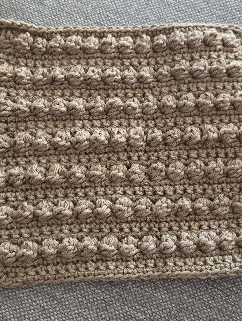 Handmade Cotton Textured Dishcloth Set of 3 Multicolor Fall Farmhouse Kitchen